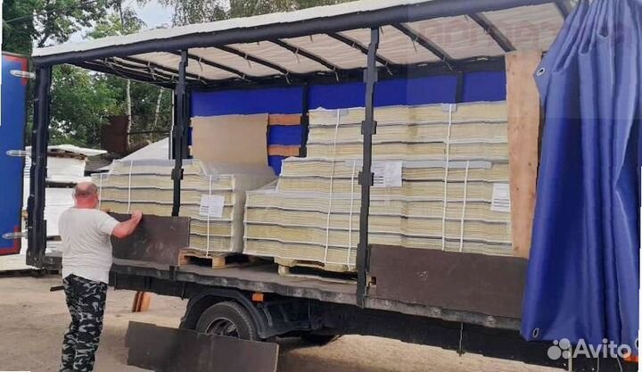 Сэндвич панели минеральная вата