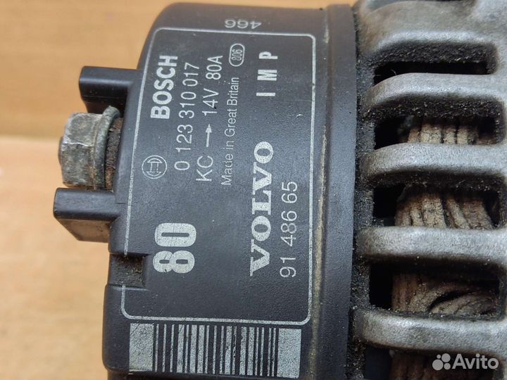 Генератор, Volvo 850