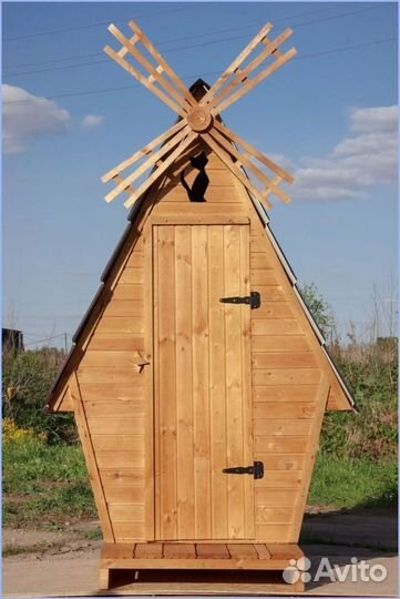 Дачный туалет деревянный дхм 931