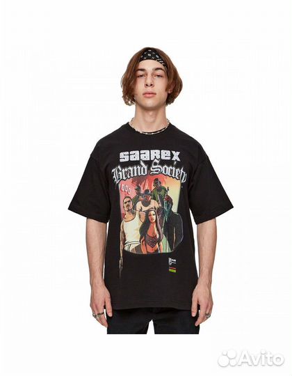Футболка оверсайз saarex