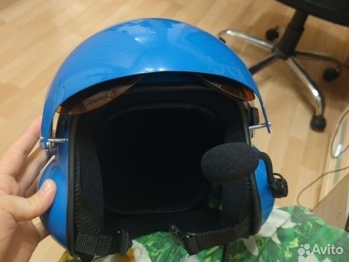 Шлем Авиацонный С Гарнитурой