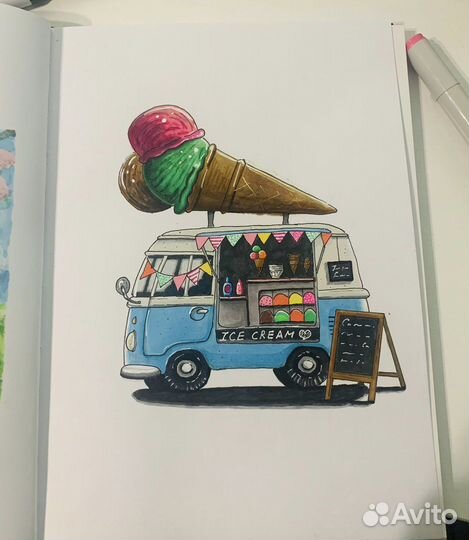 Маркеры sketchmarker