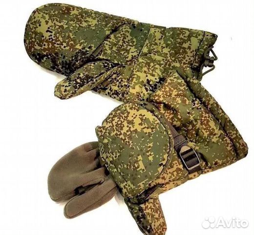 Варежки рукавицы армейские вкпо