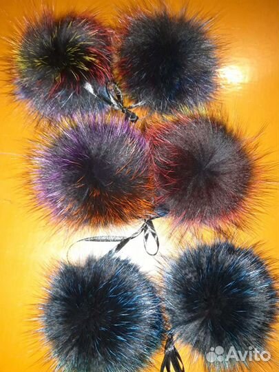 Помпон меховой