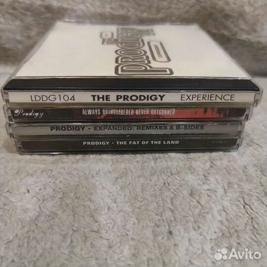 The prodigy cd 4 штуки пиратские