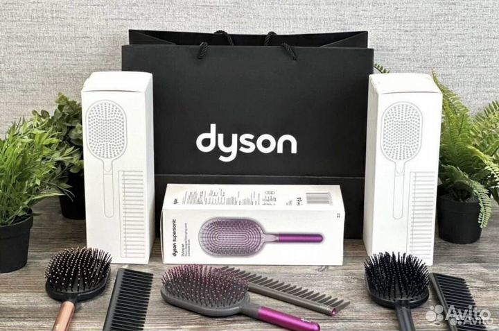 Расческа Dyson 2 в 1 Premium Малайзия