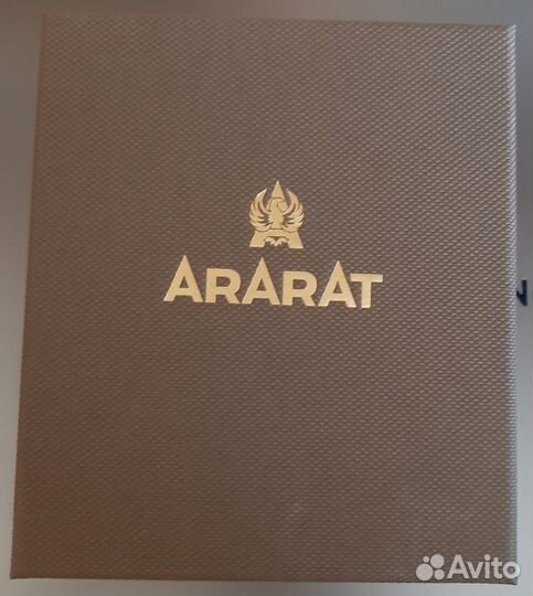 Набор Бокалы для коньяка арарат; Фляжка ararat