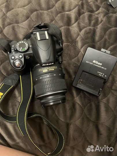 Зеркальный фотоаппарат nikon d3100