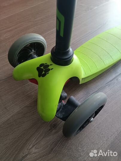 Самокат детский DeWolf б/у на рост 70-100см