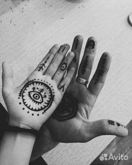 Мехенди/роспись