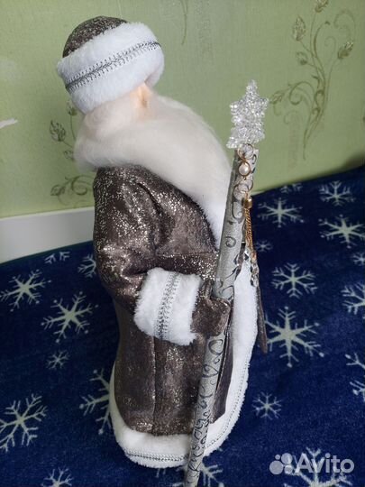 Дед Мороз и Снегурочка ручной работы