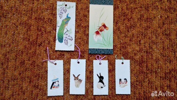 Продам закладки и объемные открытки