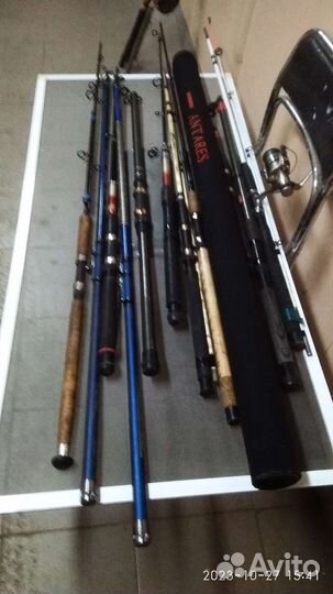 Рыболовные принадлежности бу