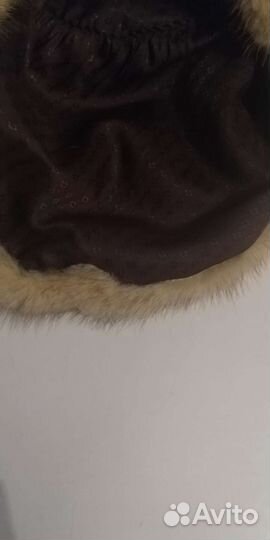 Берет норковый
