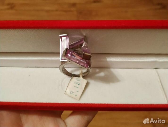 Кольцо -серебро