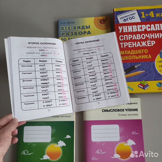 Пособия для школьников 1-4 класс