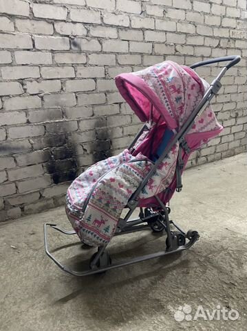 Коляска санки