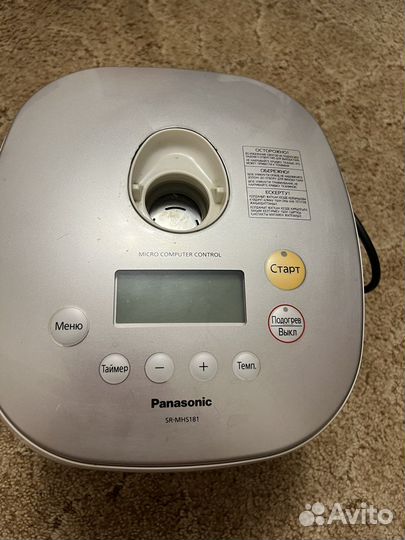 Мультиварка panasonic SR-MHS181