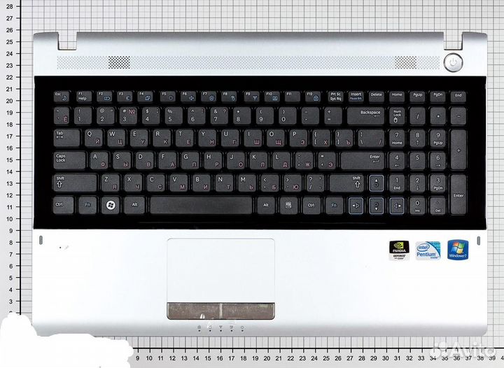 Клавиатура для samsung RV511 RV515 топ-панель
