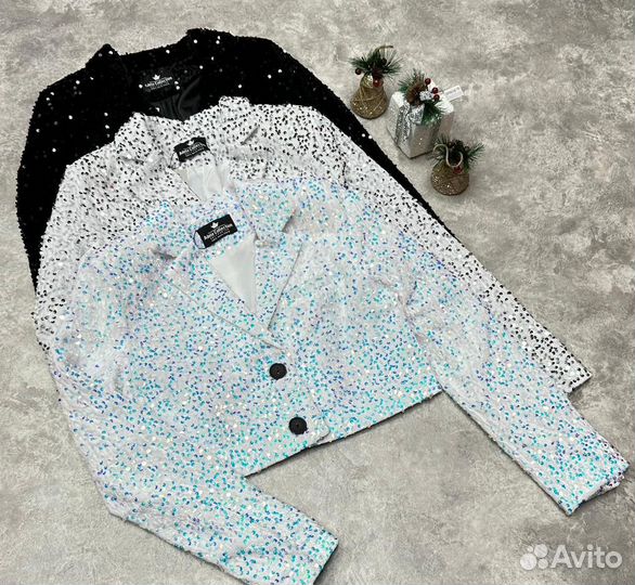 Пиджак в пайетку