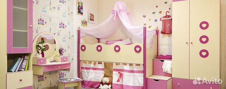 Мебель для детской (девочка)