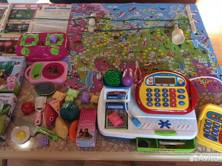 Детские игрушки, игры 7 видов(Цена за все)