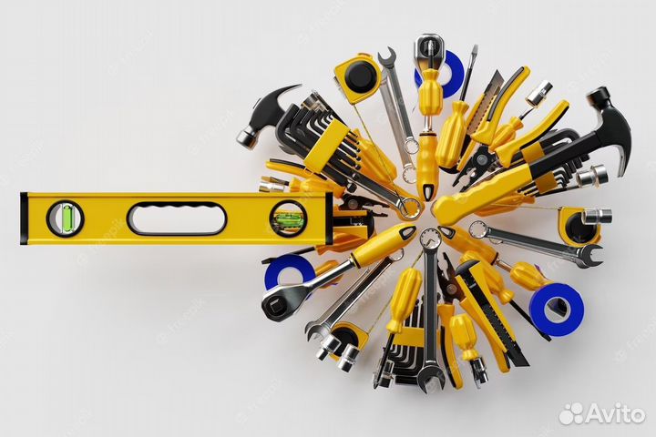 Мастер универсал со своим инструментом