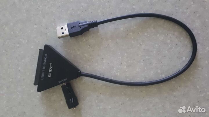 Адаптер USB3.1 SATA3 Orient UHD-523