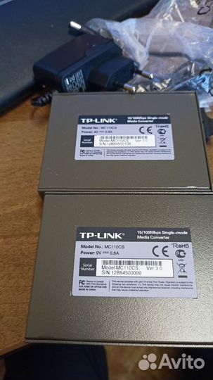Медиаконвертер TP-link MC110CS 100base-FX / 100 BA