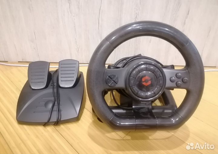 Руль SpeedLink black bolt Racing Wheel черный