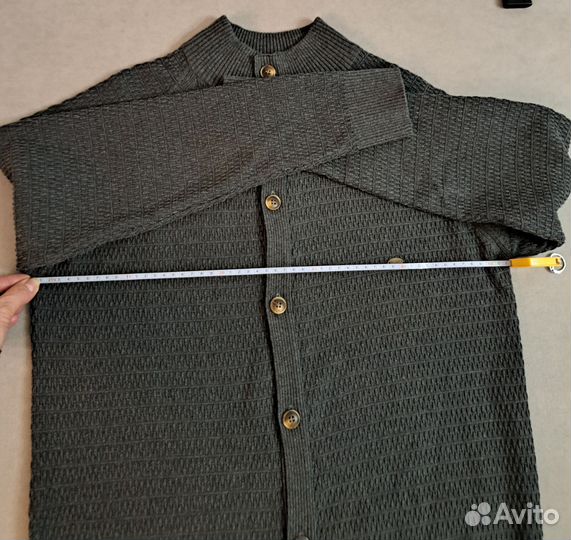 Кардиган на пуговицах мужской черный