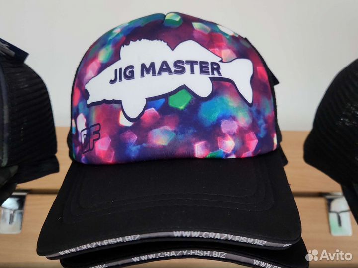 Кепка бейсболка Crezy Fish