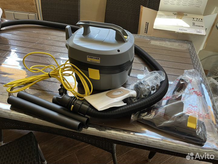 Новый Пылесос Karcher t7/1