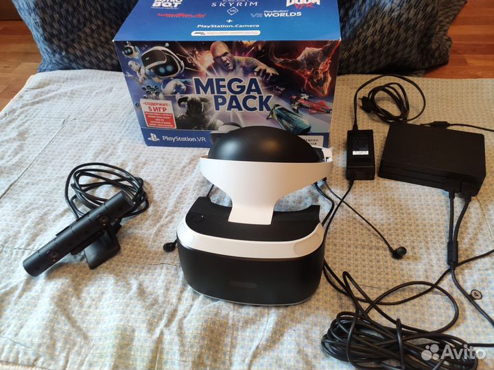 Шлем Sony ps4 VR комплект 2 ревизия
