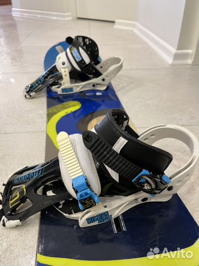 Сноуборд burton custom полный комплект