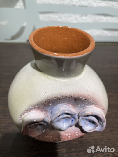 Винтажная керамическая ваза