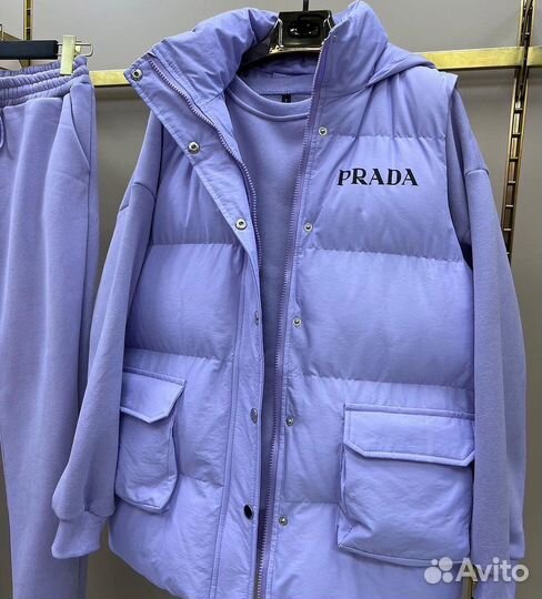 Спортивный Костюм prada женский тройка