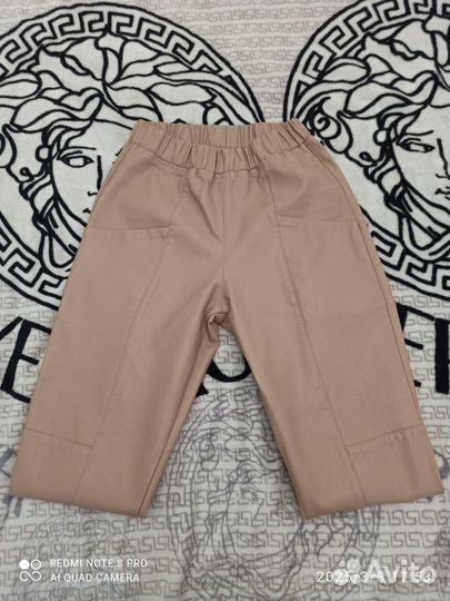 Кожаные брюки Корея