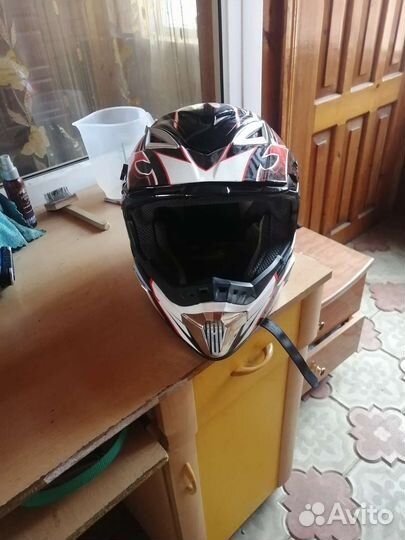 Шлем кроссовый бу