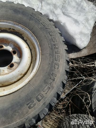Колеса на УАЗ И-502 225 85 r15