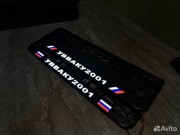 Led ramki с подсветкой, Лед рамки с надписью