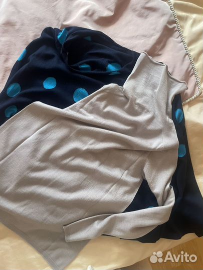 Свитер st. John и водолазка lamberto losani 48-50