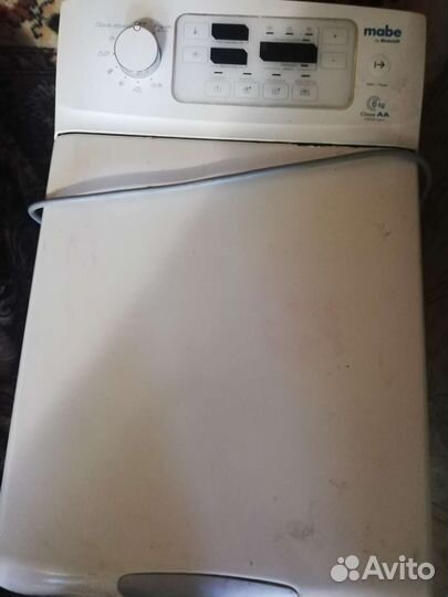 Стиральная машина с вертикальной загрузкой