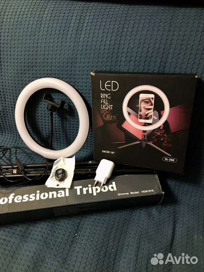 Селфи кольцо на штативе