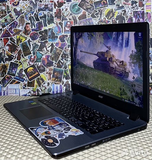 Игровой Acer*17.3*intel*16Gb*GeForce*SSD