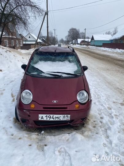 Daewoo matiz в разборе