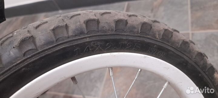 Велосипед детский, колеса 14