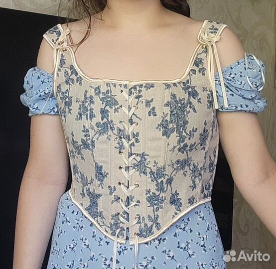 Корсетный топ