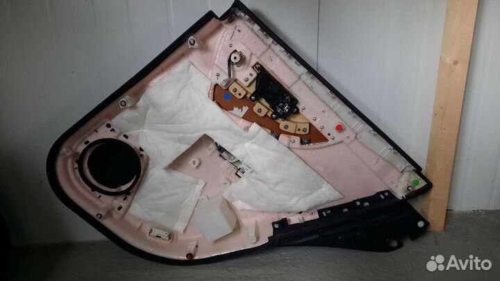 Обшивки дверей infiniti чёрная