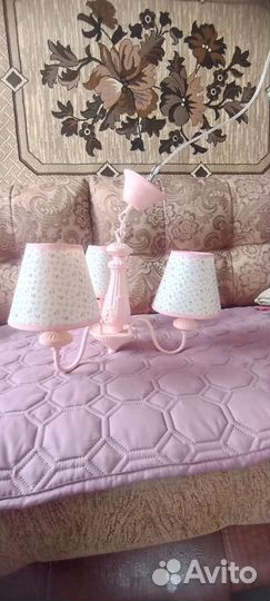 Люстра потолочная бу